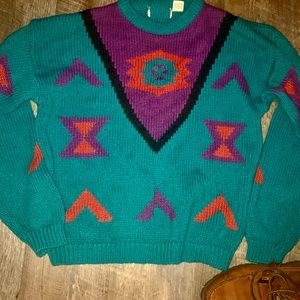 Vintage tribal sweater